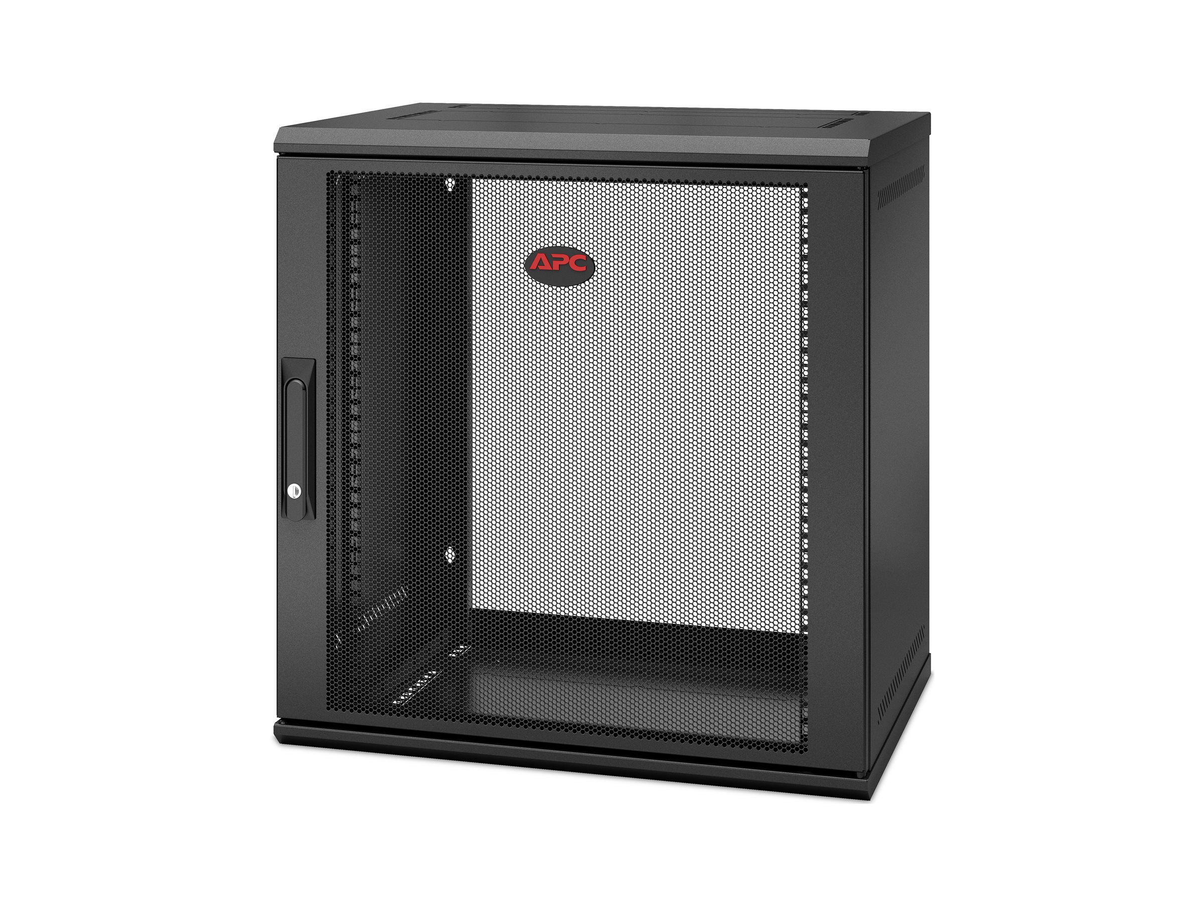 APC NetShelter WX AR112SH4 - Armoire - montable sur mur - noir - 12U - 19" - AR112SH4 - Accessoires pour serveur