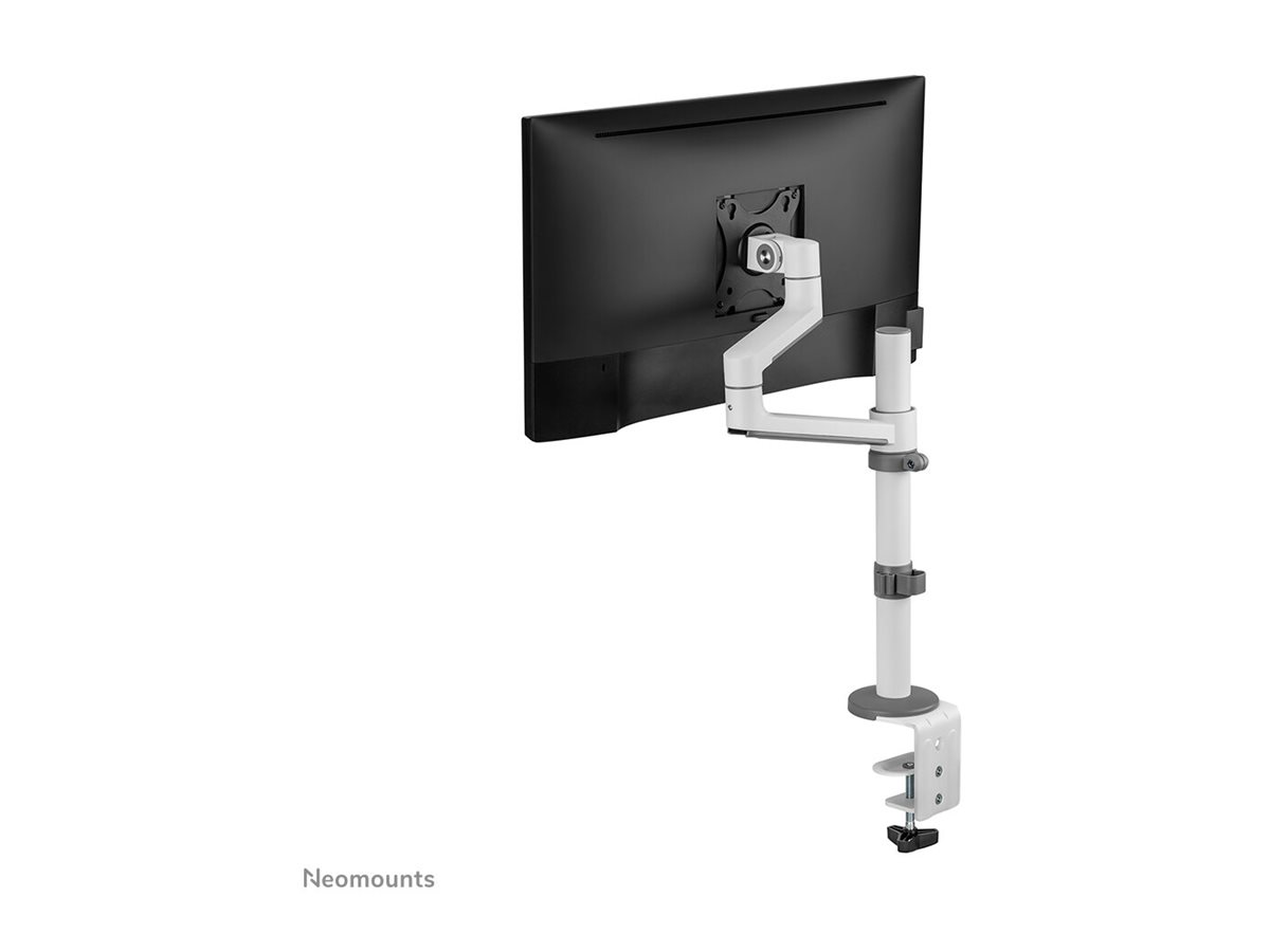 Neomounts DS60-425WH1 - Kit de montage (bras articulé) - pleine action - pour moniteur - acier - blanc - Taille d'écran : 17"-27" - montrable sur bureau - DS60-425WH1 - Accessoires pour écran