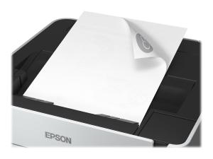 Epson EcoTank ET-M1180 - Imprimante - Noir et blanc - Recto-verso - jet d'encre - rechargeable - A4/Legal - 1 200 x 2 400 ppp - jusqu'à 20 ppm - capacité : 250 feuilles - USB 2.0, LAN, Wi-Fi - C11CG94402 - Imprimantes jet d'encre