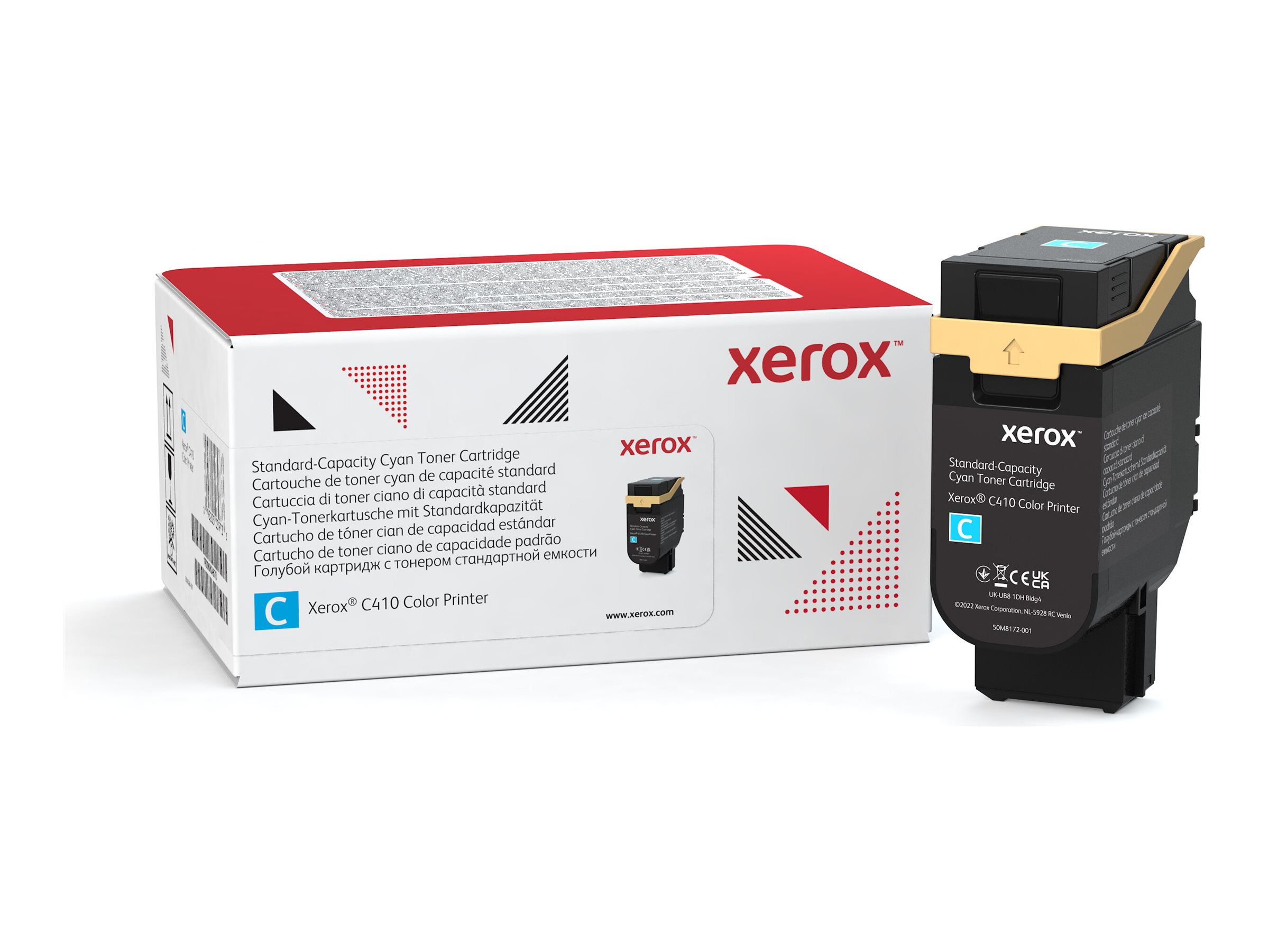 Xerox - Cyan - original - boîte - cartouche de toner Use and Return - pour Xerox C410; VersaLink C415/DN, C415V_DN - 006R04678 - Cartouches de toner