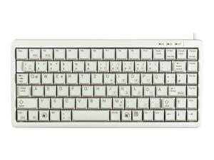 CHERRY Compact-Keyboard G84-4100 - Clavier - USB - Français - G84-4100LCMFR-0 - Claviers