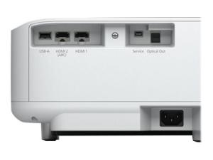 Epson EH-LS300W - Projecteur 3LCD - 3600 lumens (blanc) - 3600 lumens (couleur) - Full HD (1920 x 1080) - 16:9 - 1080p - sans fil 802.11ac - blanc - Android TV - V11HA07040 - Projecteurs pour home cinema