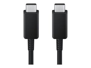 Samsung EP-DX510 - Câble USB - 24 pin USB-C (M) pour 24 pin USB-C (M) - USB 2.0 - 5 A - 1.8 m - noir - EP-DX510JBEGEU - Câbles USB