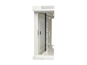 Eaton Tripp Lite Series 6U Wall Mount Rack Enclosure Server Cabinet Wallmount Doors Sides White - Rack armoire - montable sur mur - blanc - 6U - 19" - SRW6UW - Accessoires pour serveur