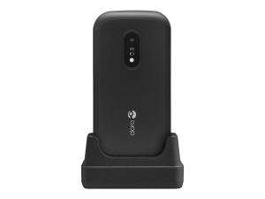 DORO 6040 - Téléphone de service - double SIM - 320 x 240 pixels - rear camera 2 MP - noir - 7826 - Téléphones GSM