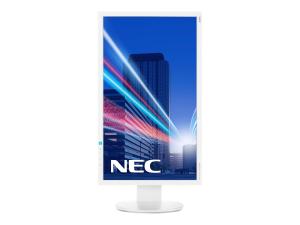 NEC MultiSync EA234WMi - Écran LED - 23" - 1920 x 1080 Full HD (1080p) @ 60 Hz - IPS - 250 cd/m² - 1000:1 - 6 ms - HDMI, DVI-D, VGA, DisplayPort - haut-parleurs - blanc - 60003587 - Écrans d'ordinateur