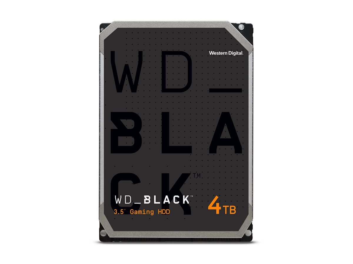 WD Black WD4006FZBX - Disque dur - 4 To - jeu - interne - 3.5" - SATA 6Gb/s - 7200 tours/min - mémoire tampon : 256 Mo - WD4006FZBX - Disques durs internes