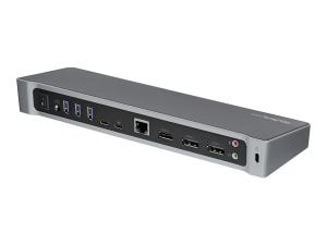 StarTech.com Station d'Accueil USB-C 4K, 100W PD, Hub 5x USB 5Gbps 3.2 - Station d'accueil - USB-C - HDMI, DP - 1GbE - 100 Watt - Conformité TAA - DK30CH2DEPUE - Stations d'accueil pour ordinateur portable