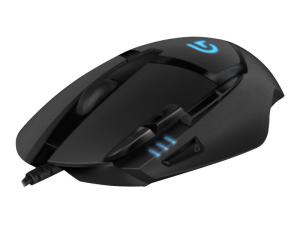 Logitech Hyperion Fury G402 - Souris - pour droitiers - 8 boutons - filaire - USB - 910-004068 - Souris