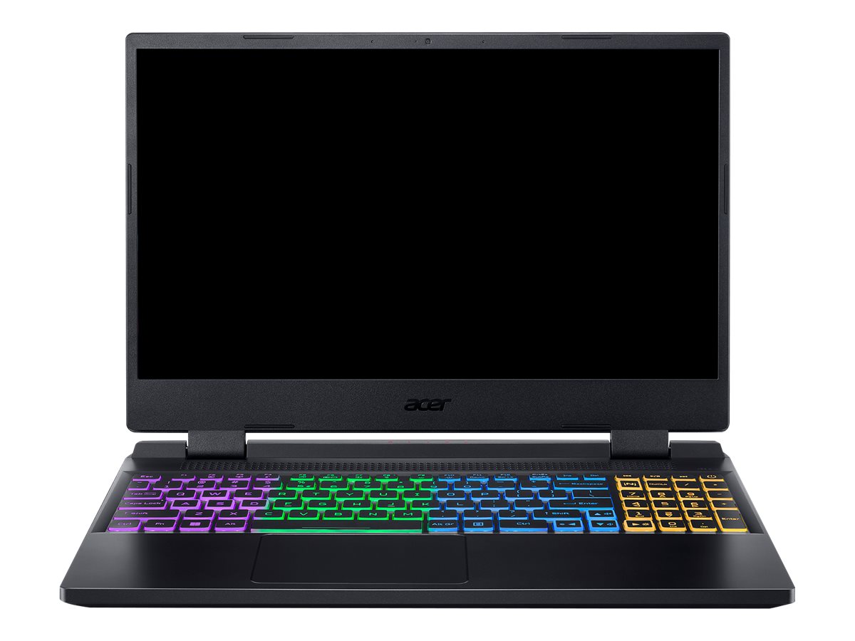 Acer Nitro 5 AN515-58 - Intel Core i7 - 12650H / jusqu'à 4.7 GHz - Win 11 Home - GeForce RTX 4060 - 16 Go RAM - 512 Go SSD - 15.6" IPS 1920 x 1080 (Full HD) @ 144 Hz - Wi-Fi 6 - Noir vitreux - clavier : Français - NH.QM0EF.00L - Ordinateurs portables