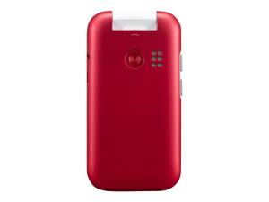 DORO 6820 - 4G téléphone de service - microSD slot - 320 x 240 pixels - rear camera 2 MP - rouge et blanc - 8227 - Téléphones 4G