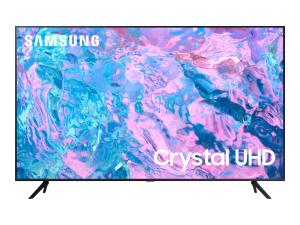 Samsung HG43CU700EU - Classe de diagonale 43" HCU7000 Series TV LCD rétro-éclairée par LED - Crystal UHD - hôtel / hospitalité - Tizen OS - 4K UHD (2160p) 3840 x 2160 - HDR - noir - HG43CU700EUXEN - Télévisions et écrans pour le secteur de l'hôtellerie