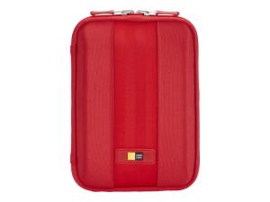 Case Logic Tablet Case - Boîtier de protection pour tablette - éthylène-acétate de vinyle moulé - rouge - 7" - QTS207R - Accessoires pour ordinateur portable et tablette