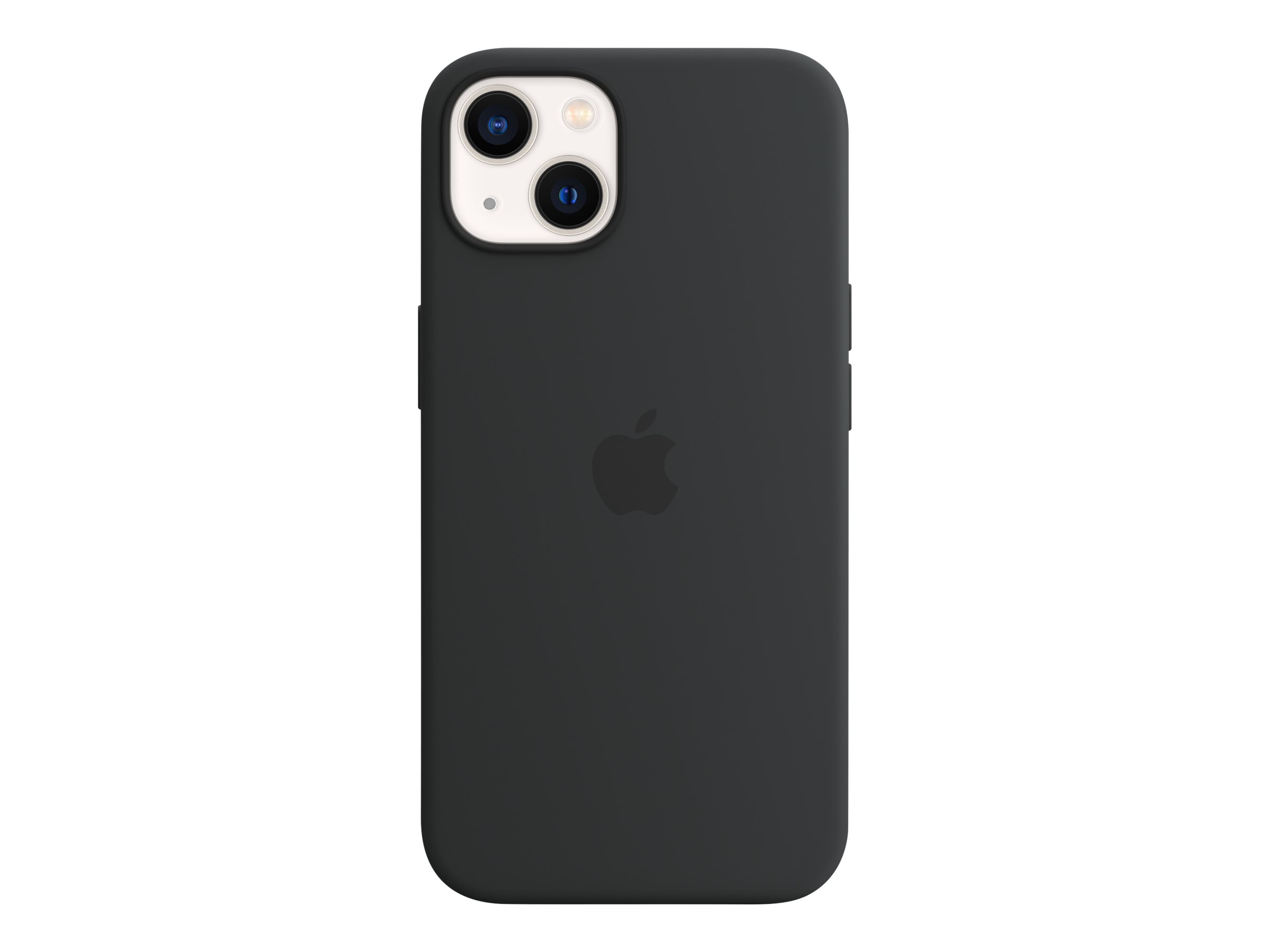 Apple - Coque de protection pour téléphone portable - avec MagSafe - silicone - noir minuit - pour iPhone 13 - MM2A3ZM/A - Coques et étuis pour téléphone portable
