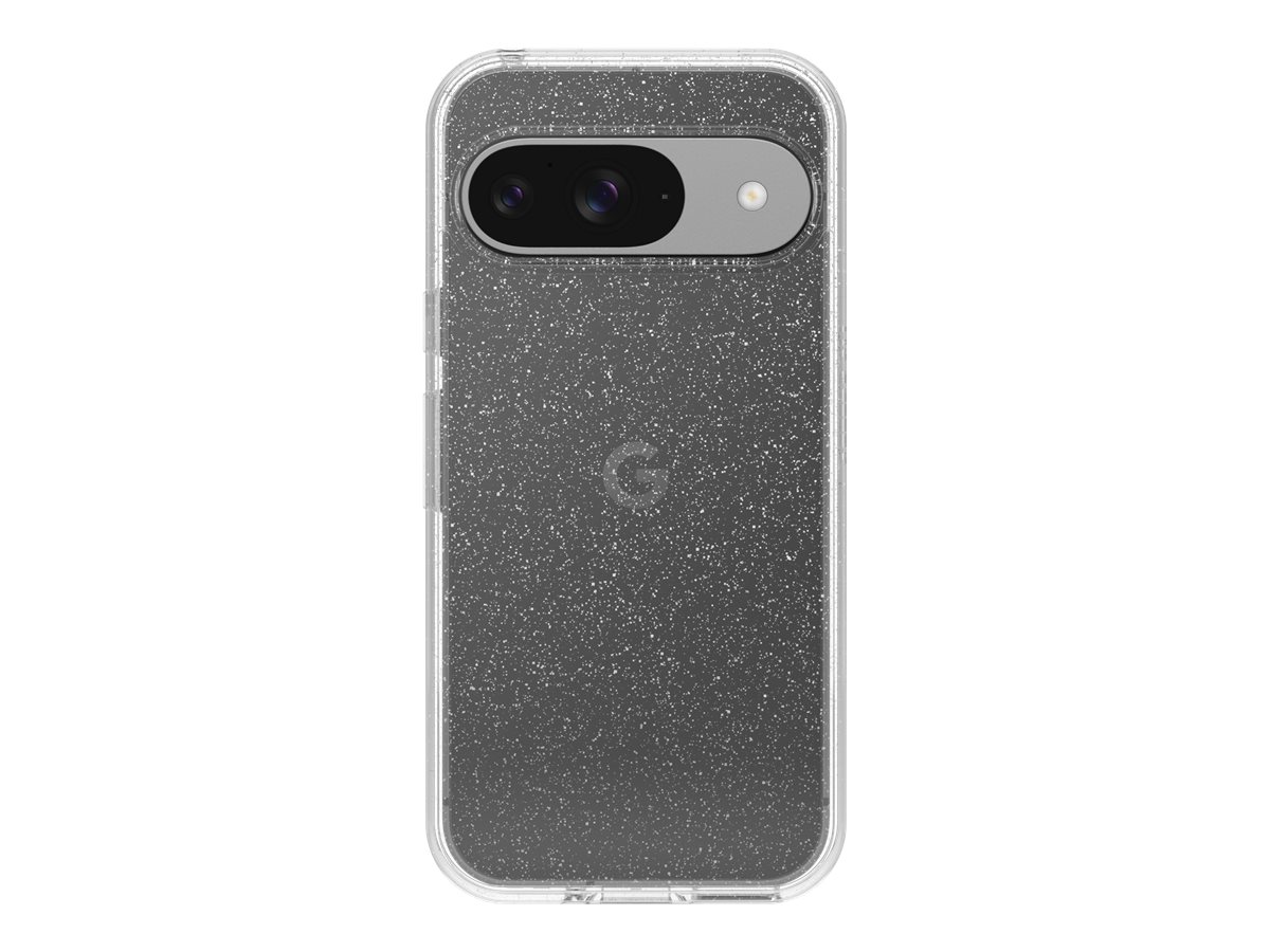 OtterBox Symmetry Series - Coque de protection pour téléphone portable - polycarbonate, TPE - stardust (paillettes transparentes) - pour Google Pixel 9, 9 Pro - 77-95622 - Coques et étuis pour téléphone portable