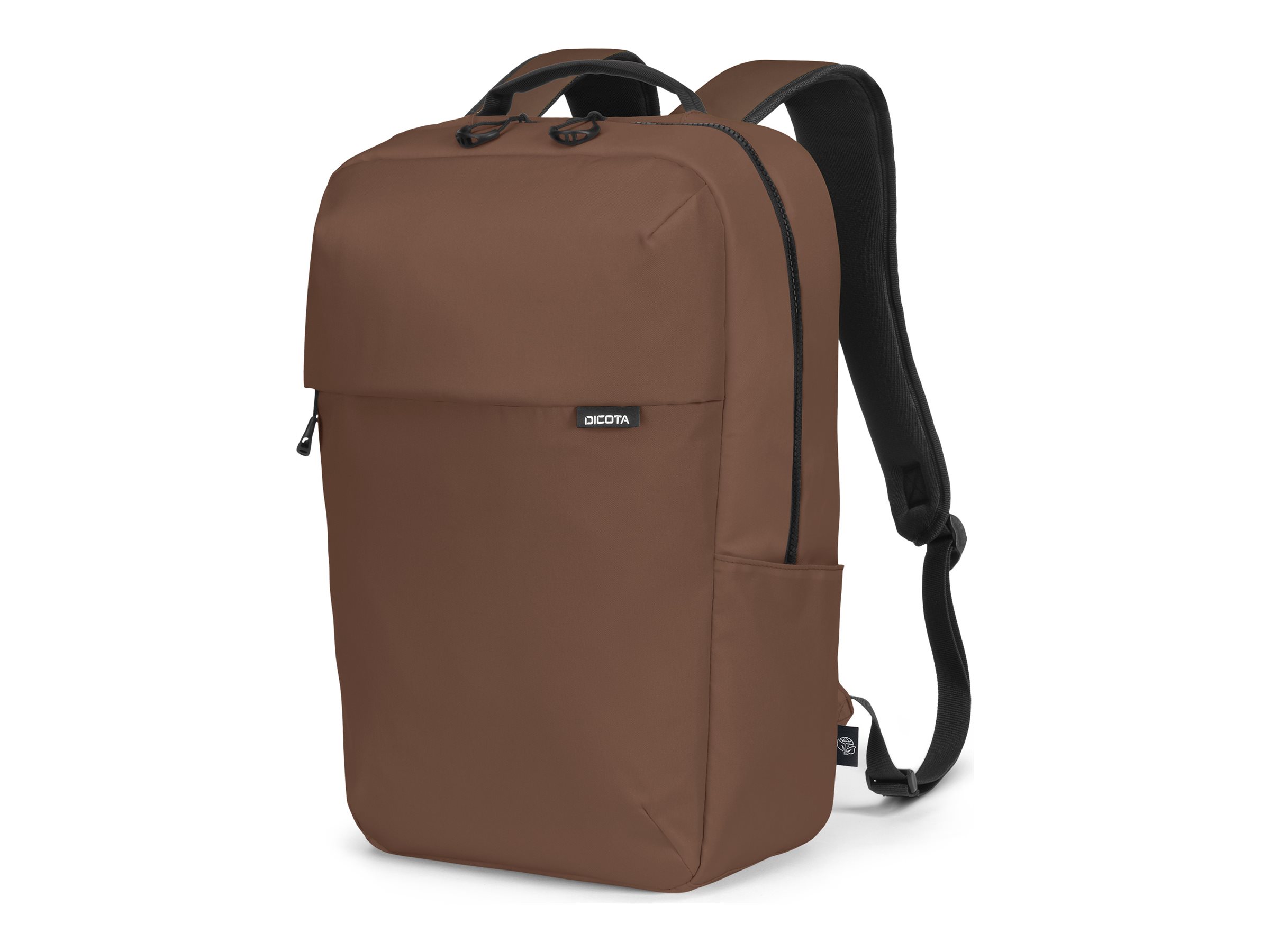 DICOTA Commuter - Sac à dos pour ordinateur portable - 13" - 16" - brun - D32124-RPET - Accessoires pour ordinateur portable et tablette