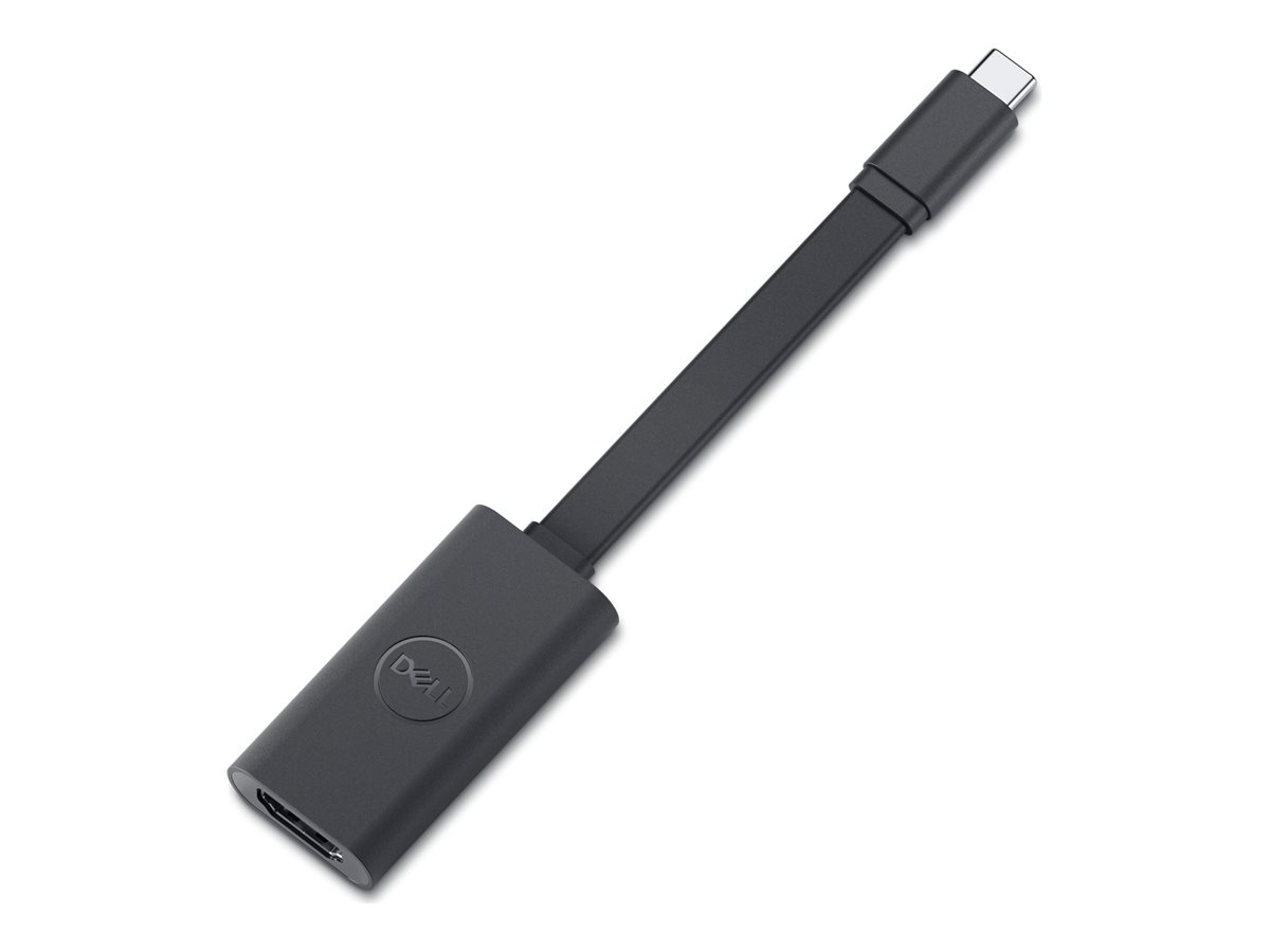 Dell SA124 - Adaptateur vidéo - 24 pin USB-C mâle pour HDMI femelle - FEC, support pour 4K144Hz, support 8K60Hz (7 680 x 4 320) (DSC) - DELL-SA124-BK - Accessoires pour téléviseurs