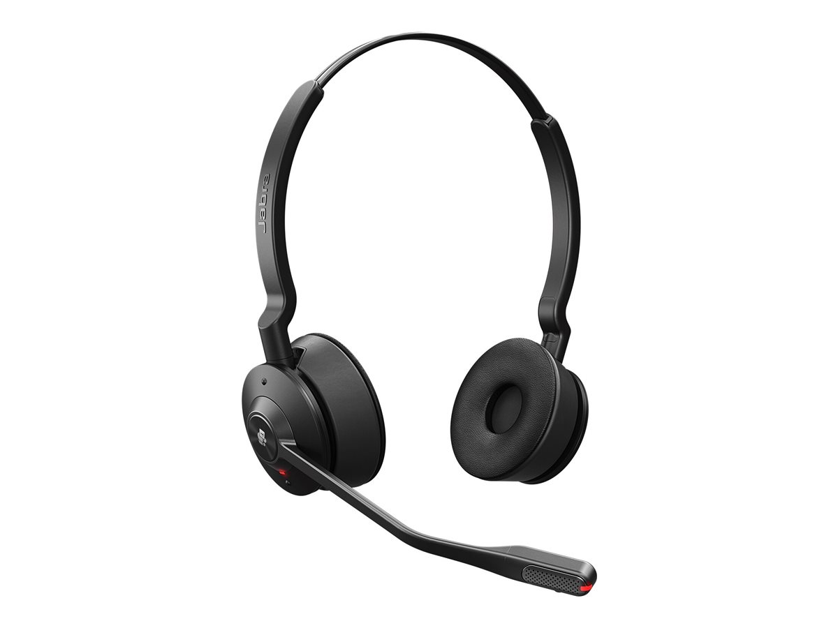 Jabra Engage 55 Stereo - Micro-casque - sur-oreille - DECT - sans fil - Certifié pour Microsoft Teams - 9559-450-111 - Écouteurs