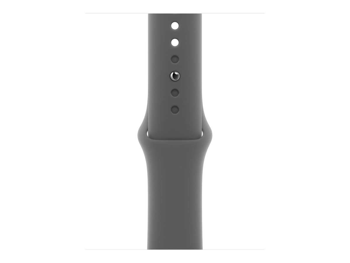 Apple - Bracelet pour montre intelligente - 42mm - taille M/L - gris pierre - MXLH3ZM/A - Accessoires pour smart watch