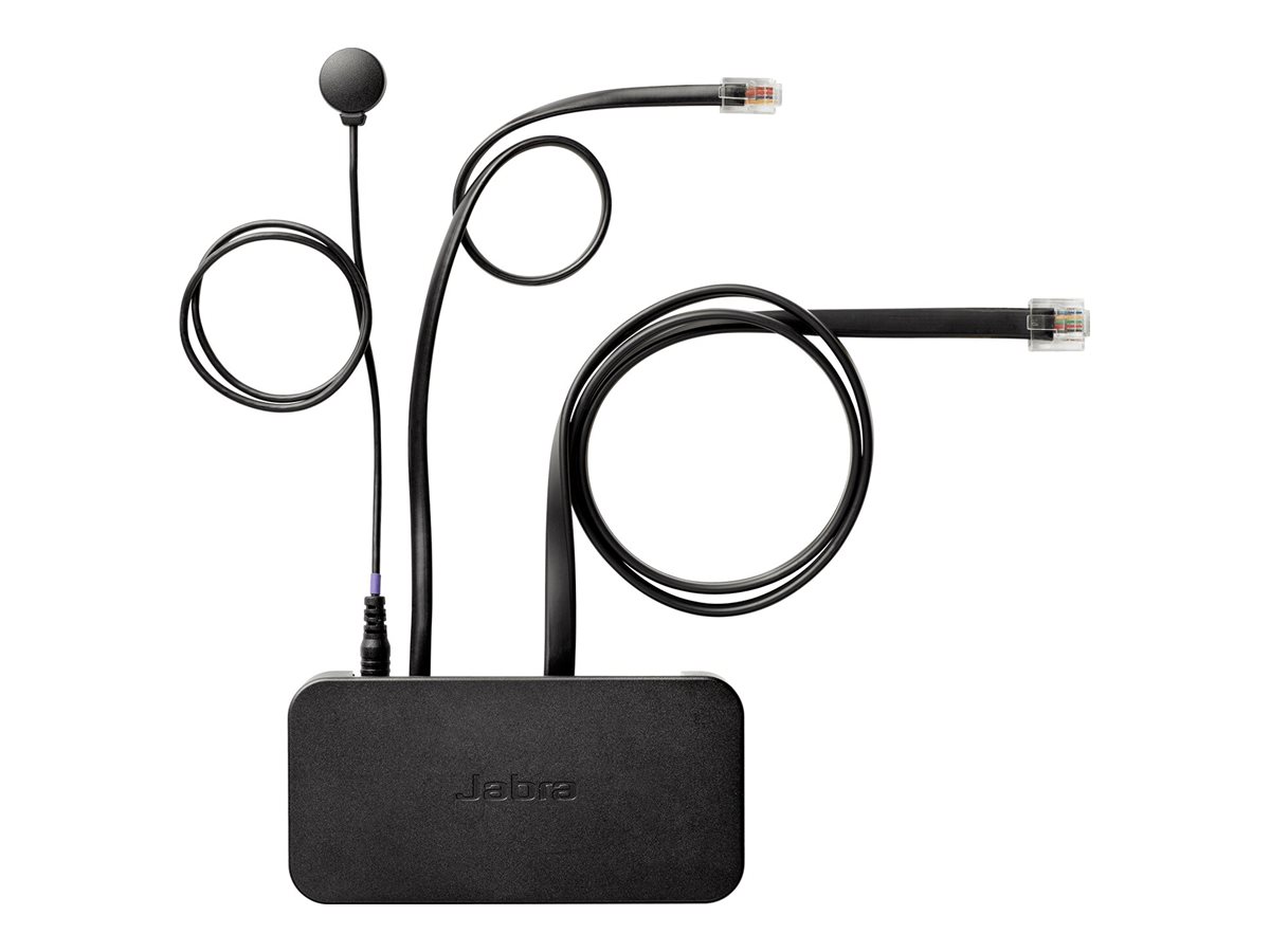 Jabra EHS Adapter for Alcatel - Prise de casque micro - pour Alcatel 8 Series IPTouch; Jabra GN9120, GN9330; PRO 94XX - 14201-20 - Accessoires pour systèmes audio domestiques