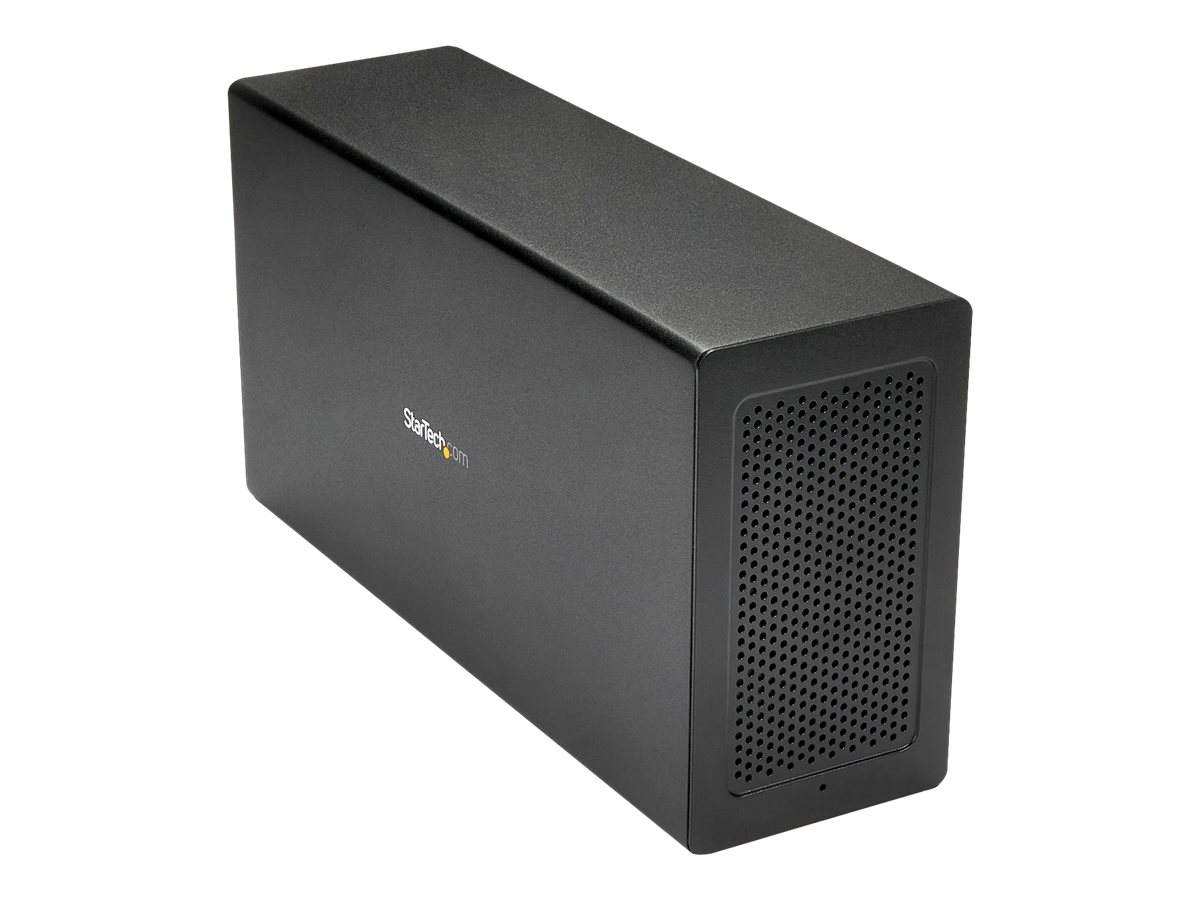 StarTech.com Chassis d'extension Thunderbolt 3 vers PCIe x16 - Sortie DP - Extension de bus système - DP - 65 Watt - pour P/N: TB3DK2DPM2, TB3DOCK2DPPD, TB3DOCK2DPPU - TB31PCIEX16 - Accessoires pour ordinateur de bureau