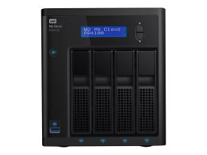 WD My Cloud PR4100 WDBNFA0000NBK - Serveur NAS - 4 Baies - RAID RAID 0, 1, 5, 10, JBOD - RAM 4 Go - Gigabit Ethernet - WDBNFA0000NBK-EESN - NAS