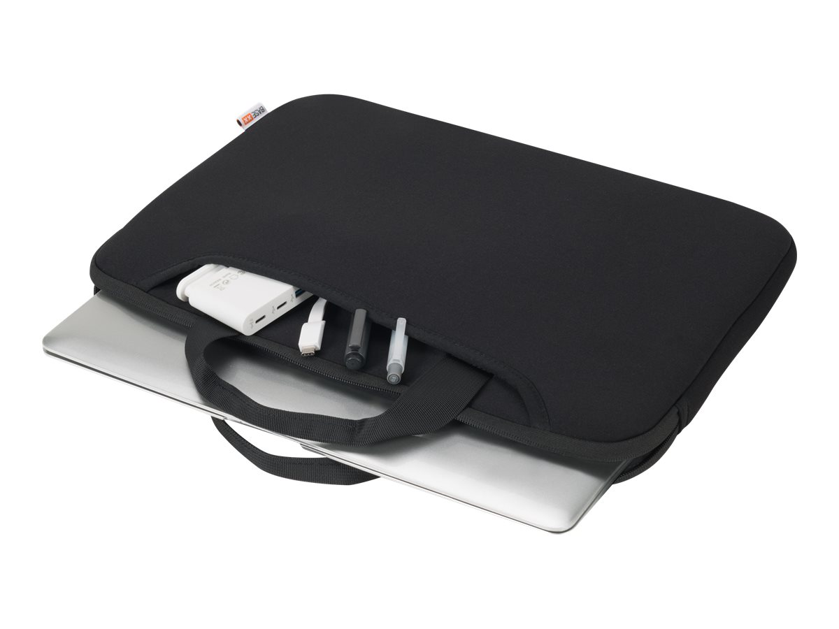 DICOTA BASE XX Plus - Sacoche pour ordinateur portable - 13" - 13.3" - noir - D31789 - Sacoches pour ordinateur portable
