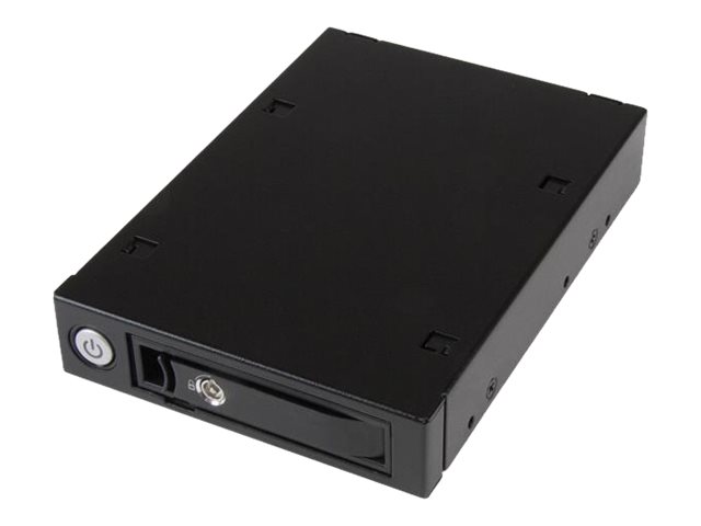 StarTech.com Backplane pour disque dur SAS II / SATA III 6 Gb/s de 2,5" - Rack mobile HDD / SSD avec échange à chaud - Compartiment pour lecteur de support de stockage - 2.5" - noir, argent - pour P/N: SATSASBP425 - SATSASBP125 - Montage de disque dur