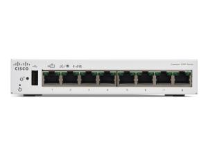 Cisco Catalyst 1200-8T-D - Commutateur - gigabit ethernet - C3 - intelligent - 8 x 10/100/1000 - de bureau - PoE (67 W) - C1200-8T-D - Commutateurs gérés