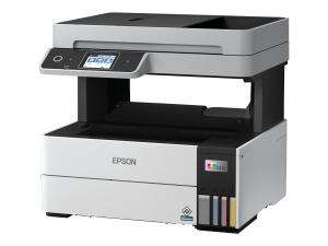 Epson EcoTank ET-5170 - Imprimante multifonctions - couleur - jet d'encre - A4 (210 x 297 mm) (original) - A4/Legal (support) - jusqu'à 17 ppm (impression) - 250 feuilles - 33.6 Kbits/s - USB, LAN, Wi-Fi - C11CJ88402 - Imprimantes multifonctions