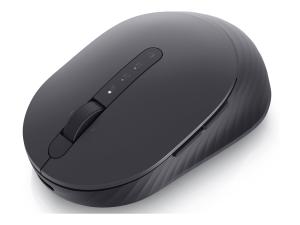 Dell Premier MS7421W - Souris - optique - 7 boutons - sans fil - 2.4 GHz, Bluetooth 5.0 - récepteur sans fil USB - noir graphite - avec 3 ans Service d'échange avancé le jour ouvrable suivant - MS7421W-GR-EU - Souris