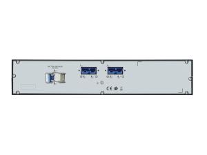 APC Easy UPS SRV SRV2KRILRK - Onduleur (rack-montable) - CA 220/230/240 V - 1600 Watt - 2000 VA - RS-232, USB - connecteurs de sortie : 4 - PFC - avec Kit de rail - SRV2KRILRK - UPS montables sur rack
