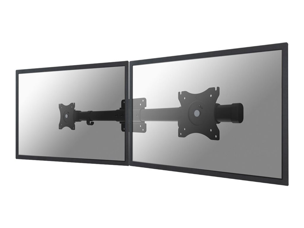 Neomounts FPMA-CB100 - Composant de montage (barre transversale) - pour 2 écrans LCD - noir - Taille d'écran : 10"-27" - FPMA-CB100BLACK - Accessoires pour écran