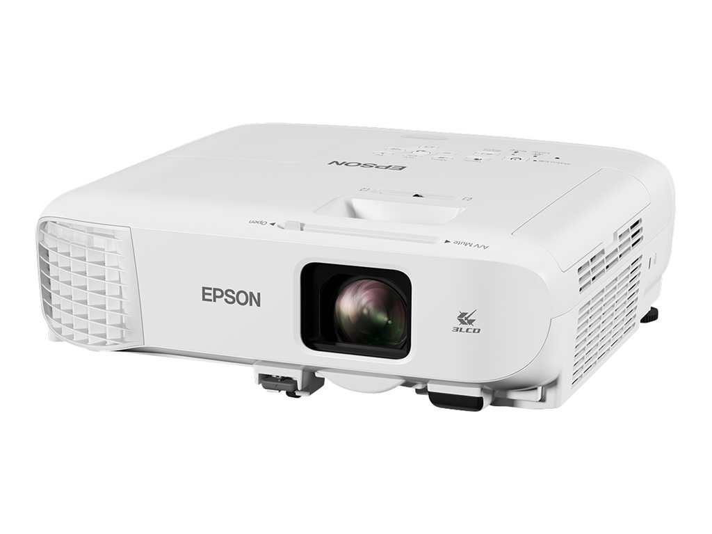 Epson EB-982W - Projecteur 3LCD - 4200 lumens (blanc) - 4200 lumens (couleur) - WXGA (1280 x 800) - 16:10 - LAN - V11H987040 - Projecteurs numériques