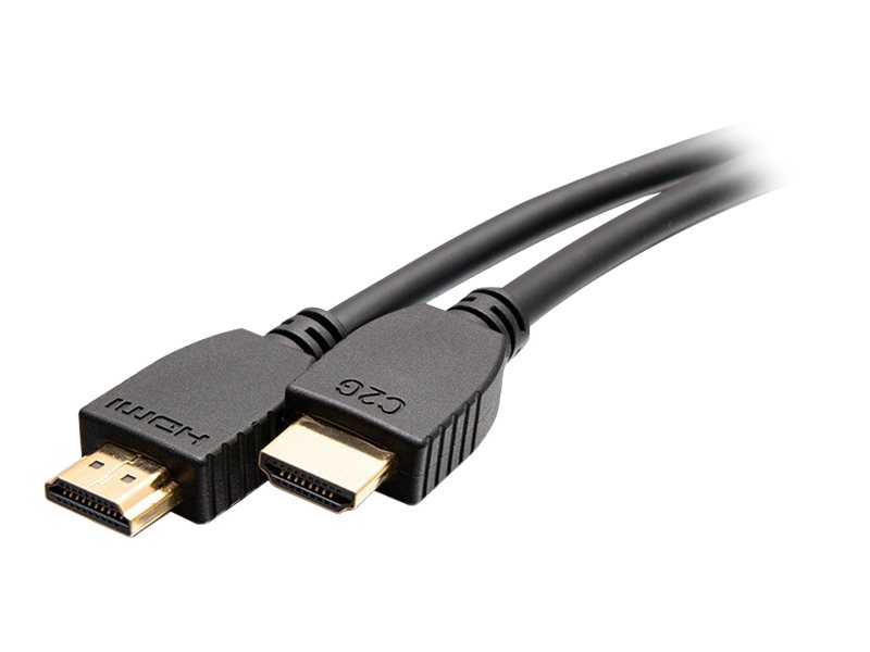 C2G 3ft (0.9m) Ultra High Speed HDMI® Cable with Ethernet - 8K 60Hz - Ultra High Speed - câble HDMI avec Ethernet - HDMI mâle pour HDMI mâle - 90 cm - noir - support 8K60Hz (7680 x 4320) - C2G10410 - Accessoires pour systèmes audio domestiques