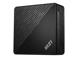 MSI Cubi 5 12M 054EU - Mini PC - Core i5 1235U / jusqu'à 4.4 GHz - RAM 16 Go - SSD 512 Go - NVMe - Carte graphique Intel Iris Xe - Gigabit Ethernet, 2.5 Gigabit Ethernet, IEEE 802.11ax (Wi-Fi 6E), Bluetooth 5.3 - 802.11a/b/g/n/ac/ax (Wi-Fi 6E), Bluetooth 5.3 - Win 11 Pro - moniteur : aucun - noir - 9S6-B0A811-054 - Ordinateurs de bureau