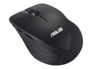 ASUS WT465 - Souris - optique - sans fil - 2.4 GHz - récepteur sans fil USB - noir - 90XB0090-BMU040 - Souris