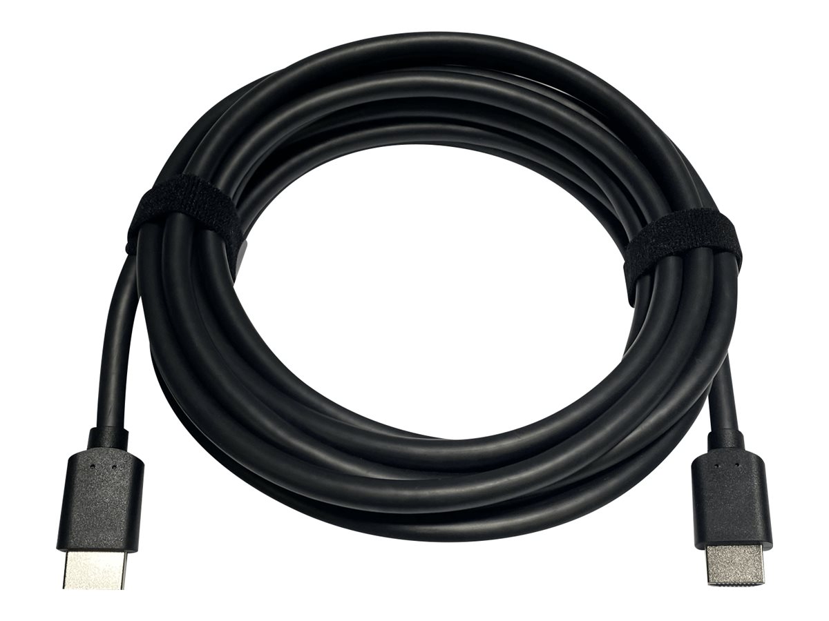 Jabra - Câble HDMI - HDMI mâle pour HDMI mâle - 4.57 m - noir - 14302-25 - Accessoires pour systèmes audio domestiques