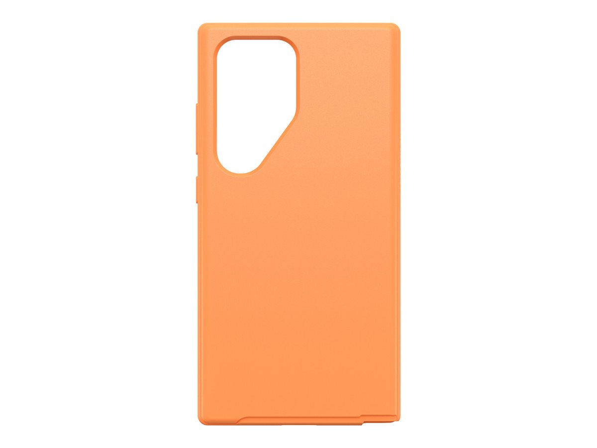 OtterBox Symmetry Series - Coque de protection pour téléphone portable - polycarbonate, caoutchouc synthétique - pierre de soleil (orange) - pour Samsung Galaxy S24 Ultra - 77-94569 - Coques et étuis pour téléphone portable