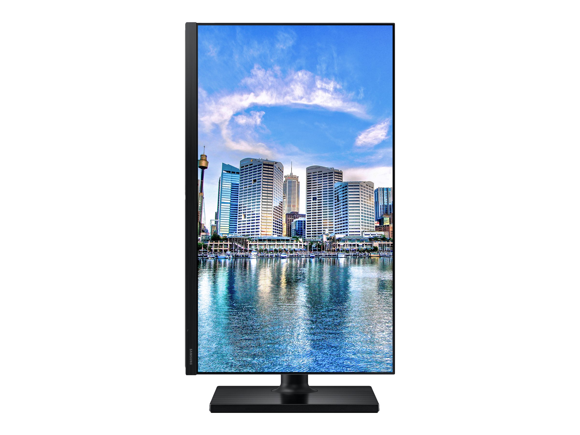 Samsung F22T450FQR - T45F Series - écran LED - 22" - 1920 x 1080 Full HD (1080p) @ 75 Hz - IPS - 250 cd/m² - 1000:1 - 5 ms - 2xHDMI, DisplayPort - noir - LF22T450FQRXEN - Écrans d'ordinateur