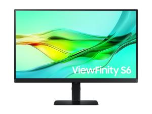 Samsung ViewFinity S6 S27D600UAU - S60UD Series - écran LED - USB - 27" - 2560 x 1440 QHD @ 100 Hz - IPS - 350 cd/m² - 1000:1 - HDR10 - 5 ms - HDMI, DisplayPort, USB-C - noir - LS27D600UAUXEN - Écrans d'ordinateur