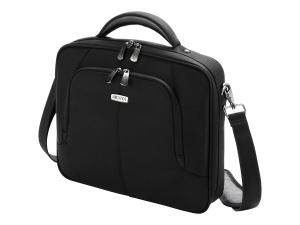 DICOTA MultiCompact Laptop Bag 15.6" - Sacoche pour ordinateur portable - 15.6" - noir - D30143 - Sacoches pour ordinateur portable