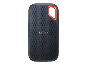 SanDisk Extreme Portable - SSD - chiffré - 1 To - externe (portable) - USB 3.2 Gen 2 - AES 256 bits - SDSSDE61-1T00-G25 - Disques SSD