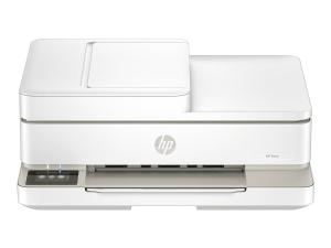 HP ENVY 6530e All-in-One - Imprimante multifonctions - couleur - jet d'encre - 216 x 297 mm (original) - A4/Letter (support) - jusqu'à 8 ppm (copie) - jusqu'à 10 ppm (impression) - 100 feuilles - Wi-Fi(ac), USB 2.0 - blanc - 714P1B#629 - Imprimantes multifonctions