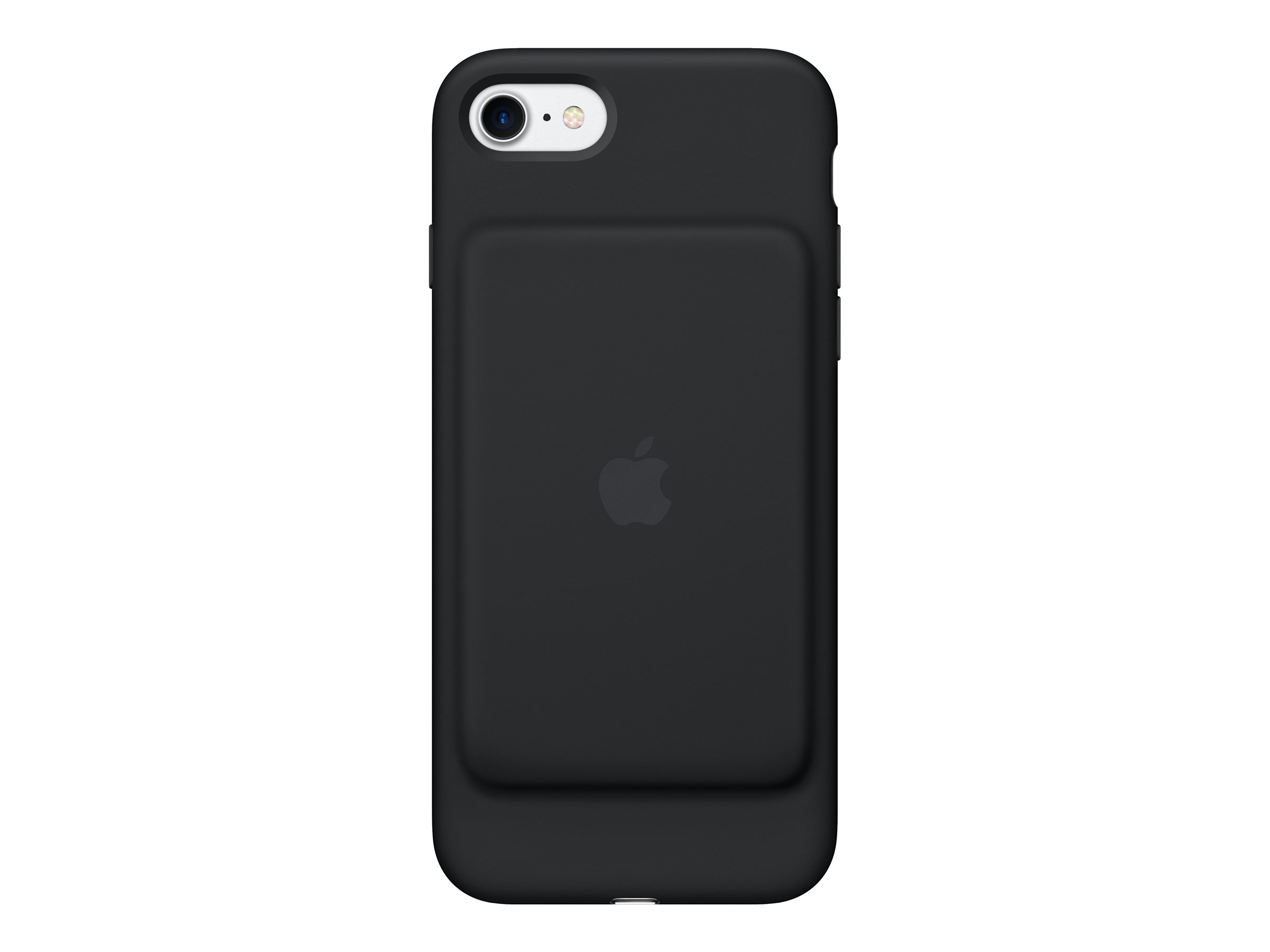 Apple Smart - Boîtier de batterie coque de protection pour téléphone portable - silicone, élastomère - noir - MN002ZM/A - Coques et étuis pour téléphone portable