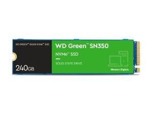 WD Green SN350 NVMe SSD WDS240G2G0C-00AJM0 - SSD - 240 Go - interne - M.2 2280 - PCIe 3.0 x4 (NVMe) - WDS240G2G0C-00AJM0 - Disques SSD