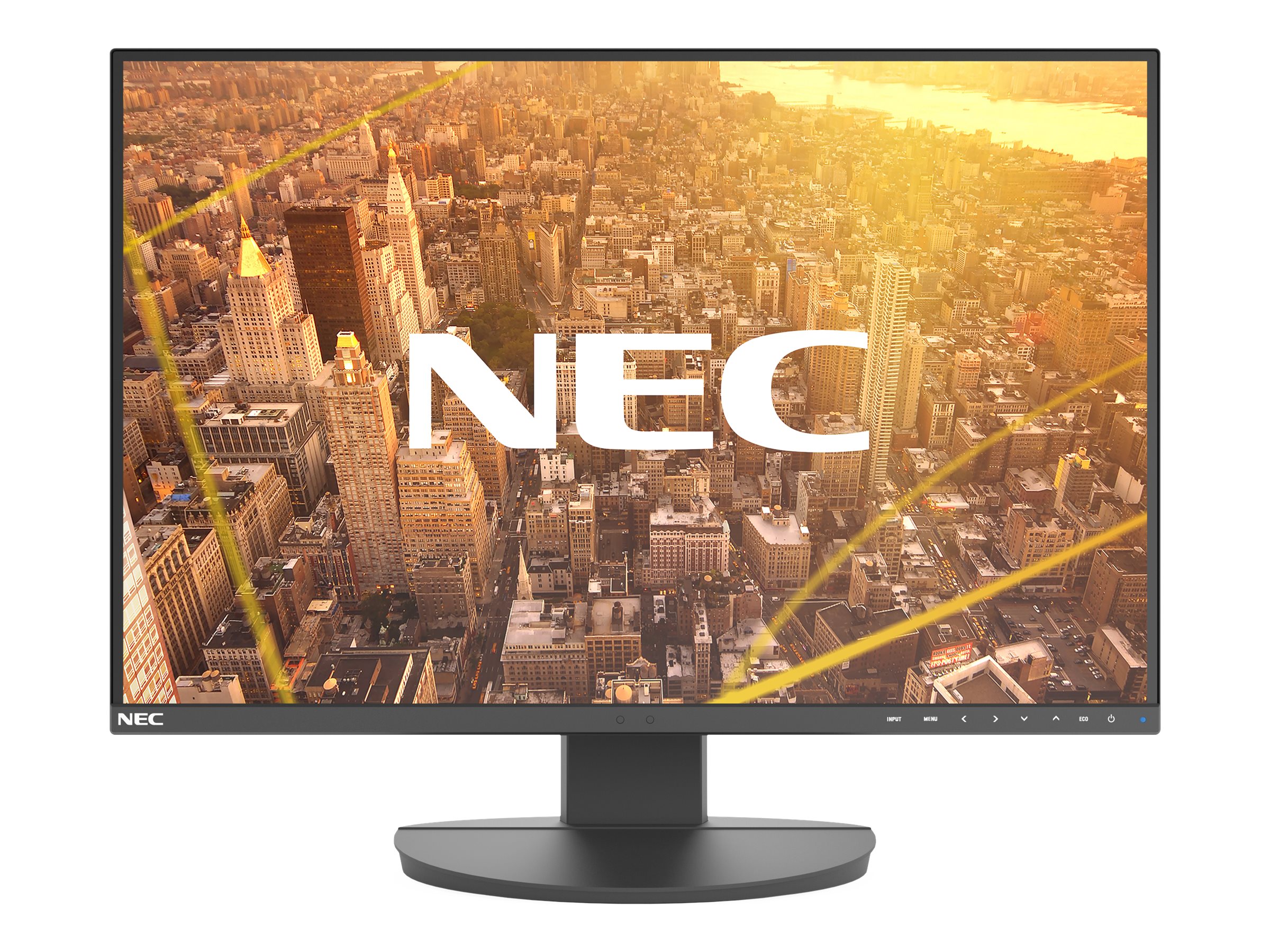NEC MultiSync EA242WU - Écran LED - 24" - 1920 x 1200 @ 60 Hz - IPS - 300 cd/m² - 1000:1 - 6 ms - HDMI, DisplayPort, USB-C - haut-parleurs - noir - 60004855 - Écrans d'ordinateur