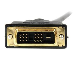 StarTech.com Câble HDMI vers DVI-D 15 m - M/M - Câble adaptateur - HDMI mâle pour DVI-D mâle - 15 m - blindé - noir - HDDVIMM15M - Câbles HDMI