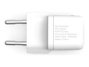 PORT Connect - Adaptateur secteur - 20 Watt - 3 A - PD (24 pin USB-C) - Europe - 900030EU - Batteries et adaptateurs d'alimentation pour téléphone cellulaire