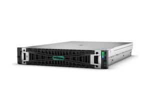 HPE ProLiant DL345 Gen11 - Serveur - Montable sur rack 2U - 1 voie - 1 x EPYC 9124 / jusqu'à 3.7 GHz - RAM 32 Go - SATA/SAS - hot-swap 3.5" baie(s) - aucun disque dur - Gigabit Ethernet - moniteur : aucun - P58793-421 - Serveurs x86